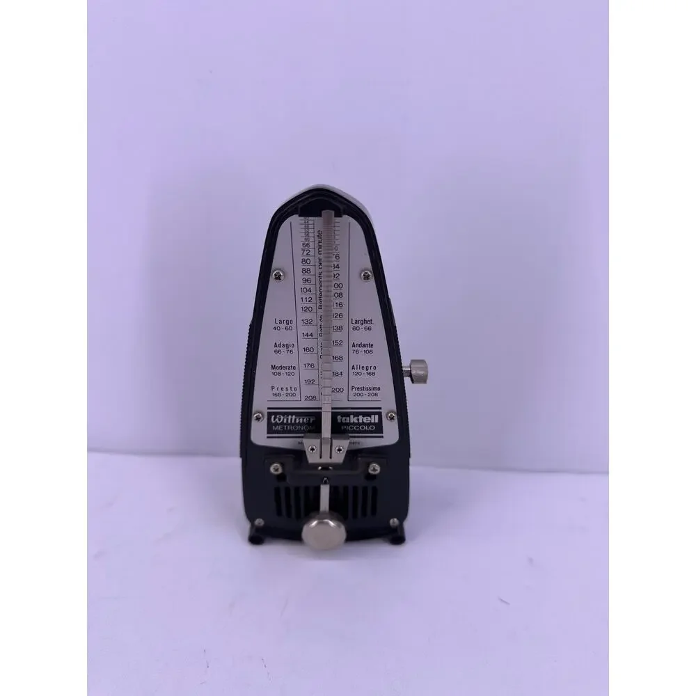 Willner Takell Piccolo Metronome Black Silver Works Amazing